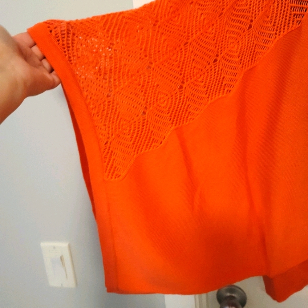Beautiful orange Style&Co sweater. - Picture 3 of 6